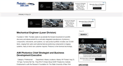 Desktop Screenshot of photonicsjobs.com